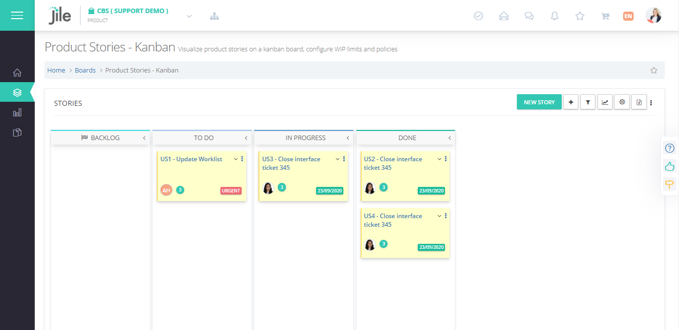 Kanban boards 