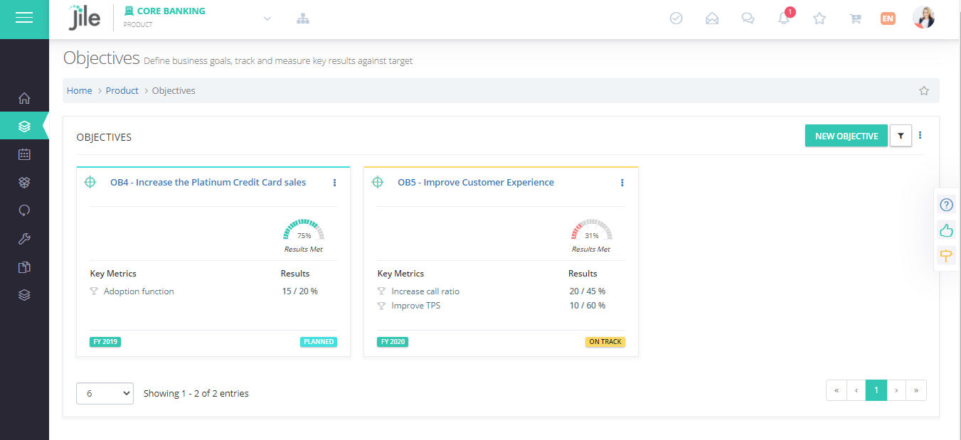 Define Objectives and OKR metrics